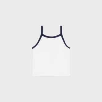 CELINE Tanktop aus Baumwolljersey
