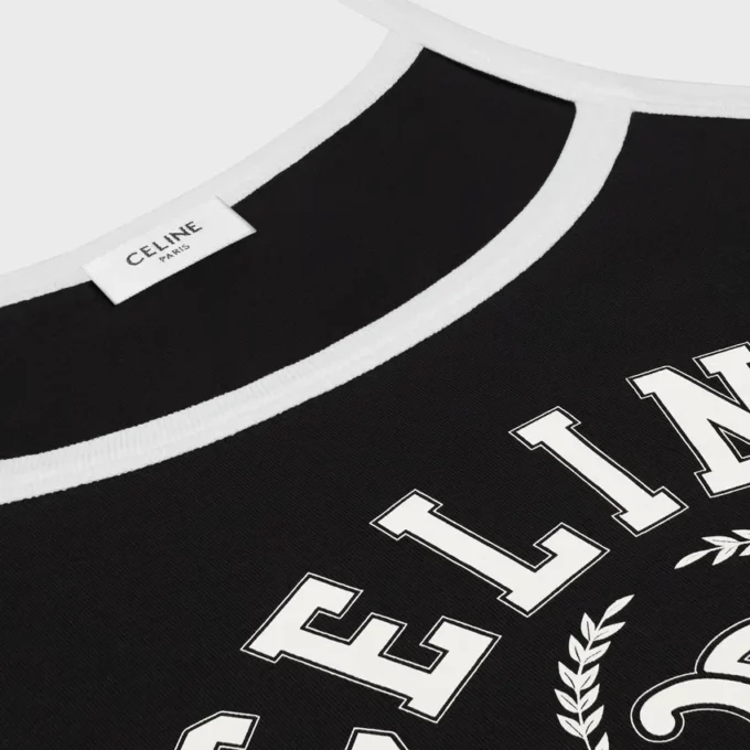 CELINE Tanktop aus Baumwolljersey
