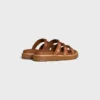 CELINE – Tippi Slide aus besticktem Kalbsleder CELINE – Tippi Slide aus besticktem Kalbsleder