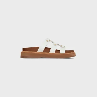 CELINE – Tippi Slide aus Kalbsleder