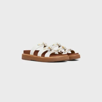 CELINE – Tippi Slide aus Kalbsleder