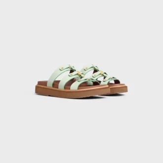 CELINE – Tippi Slide aus Kalbsleder