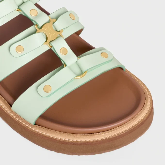 CELINE – Tippi Slide aus Kalbsleder CELINE – Tippi Slide aus Kalbsleder