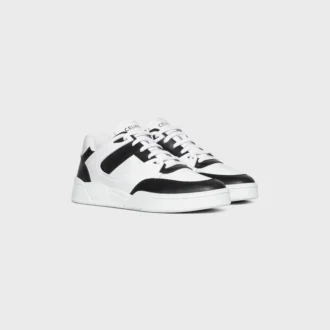 CELINE Trainer CT-07 Niedriger Schnürsneaker aus Kalbsleder