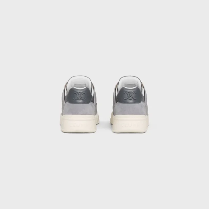 CELINE Trainer Ct-09 Niedriger Schnürsneaker aus Wildleder, Kalbsleder und Mesh