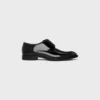 CELINE Tuxedo Derby aus lackiertem Kalbsleder CELINE Tuxedo Derby aus lackiertem Kalbsleder