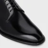 CELINE Tuxedo Derby aus poliertem Stierleder CELINE Tuxedo Derby aus poliertem Stierleder