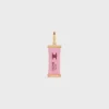 Charms Candy Bar aus Emaille und Messing mit Goldfinish