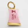 Charms Candy Bar aus Emaille und Messing mit Goldfinish