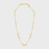 Charms-Halskette aus Messing mit Goldfinish Charms-Halskette aus Messing mit Goldfinish