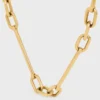 Charms-Halskette aus Messing mit Goldfinish Charms-Halskette aus Messing mit Goldfinish
