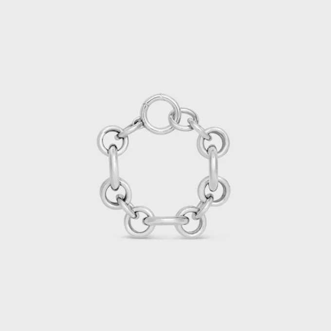 Charms Heritage Chunky Armband aus Messing mit Rhodium-Finish
