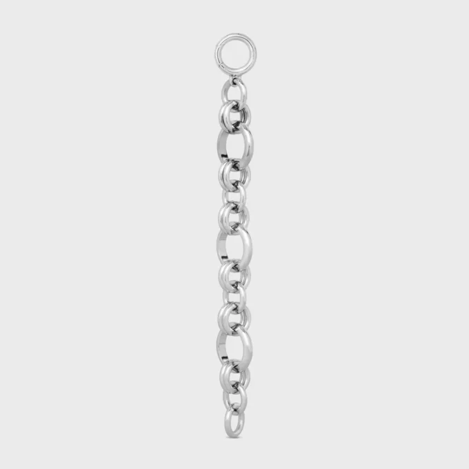 Charms Heritage Chunky Armband aus Messing mit Rhodium-Finish
