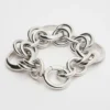 Charms Heritage Chunky Armband aus Messing mit Rhodium-Finish
