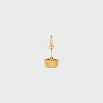 Charms Panier aus Messing mit Goldfinish Charms Panier aus Messing mit Goldfinish