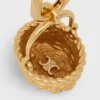 Charms Panier aus Messing mit Goldfinish Charms Panier aus Messing mit Goldfinish
