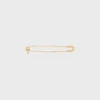 Charms-Sicherheitsnadel-Brosche aus Messing mit Goldfinish Charms-Sicherheitsnadel-Brosche aus Messing mit Goldfinish