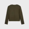 Chasseur-Jacke aus Kaschmir-Bouclette Natte Chasseur-Jacke aus Kaschmir-Bouclette Natte