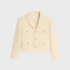 Chasseur-Jacke aus Mohair-Wolltweed