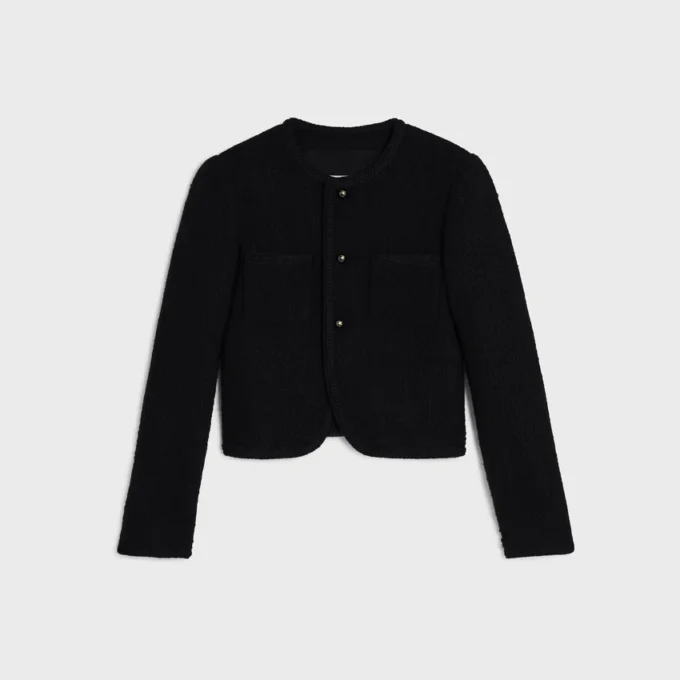 Chasseur-Jacke aus Natta-Wolle Chasseur-Jacke aus Natta-Wolle