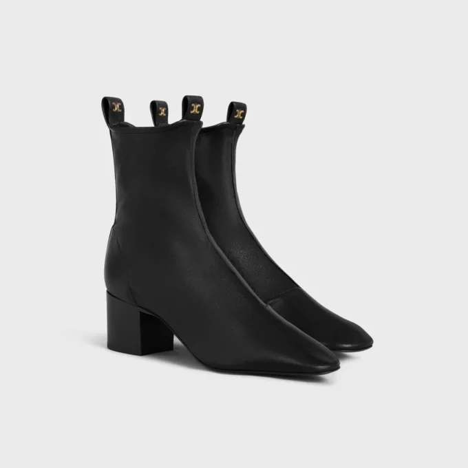 Cheri – Stiefel mit Reißverschluss aus Stretch-Lammleder Cheri – Stiefel mit Reißverschluss aus Stretch-Lammleder