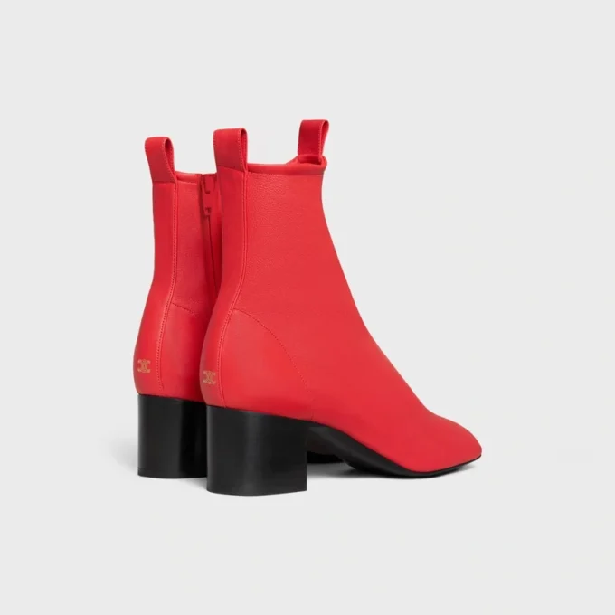 Cheri – Stiefel mit Reißverschluss aus Stretch-Lammleder Cheri – Stiefel mit Reißverschluss aus Stretch-Lammleder