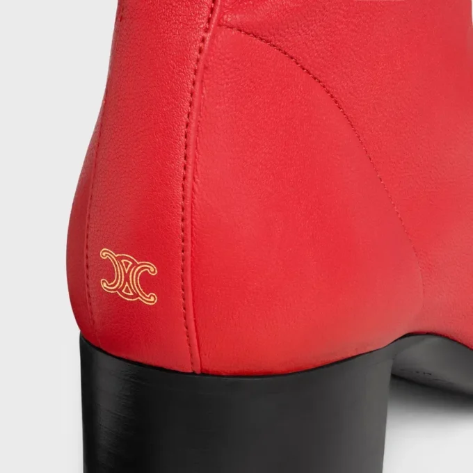 Cheri – Stiefel mit Reißverschluss aus Stretch-Lammleder Cheri – Stiefel mit Reißverschluss aus Stretch-Lammleder
