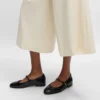 City Ballerina aus glänzendem Kalbsleder City Ballerina aus glänzendem Kalbsleder