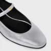 City Ballerina aus laminiertem Lammleder