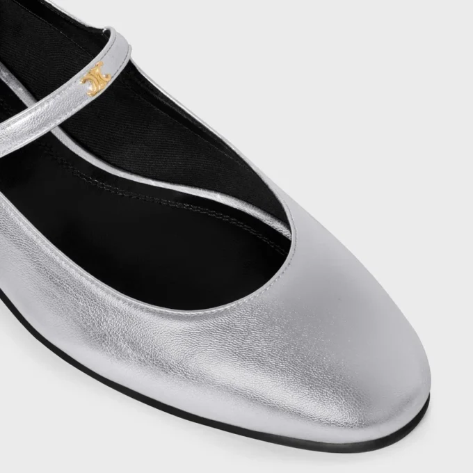 City Ballerina aus laminiertem Lammleder