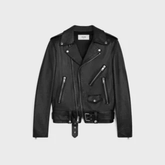 Classic Bikerjacke aus Kalbsleder