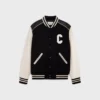 Classic Teddyjacke aus strukturierter Wolle