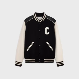Classic Teddyjacke aus strukturierter Wolle