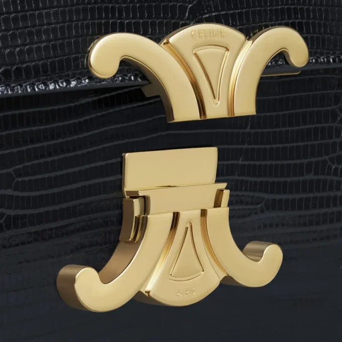 Classique Triomphe Tasche aus Eidechsenleder Classique Triomphe Tasche aus Eidechsenleder
