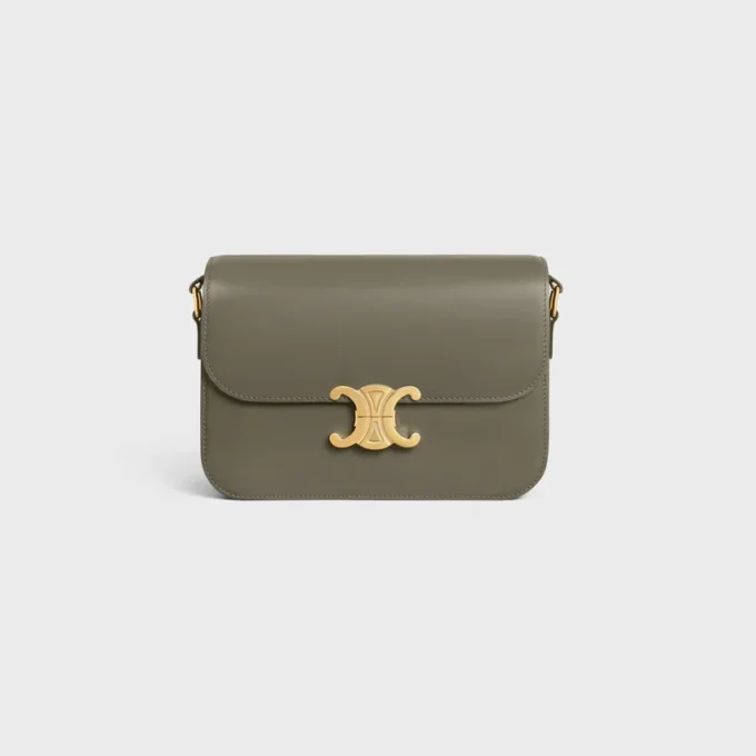 Classique Triomphe Tasche aus glänzendem Kalbsleder