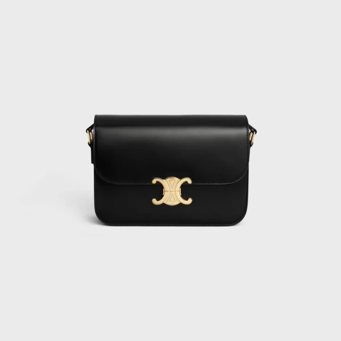 Classique Triomphe Tasche aus glänzendem Kalbsleder