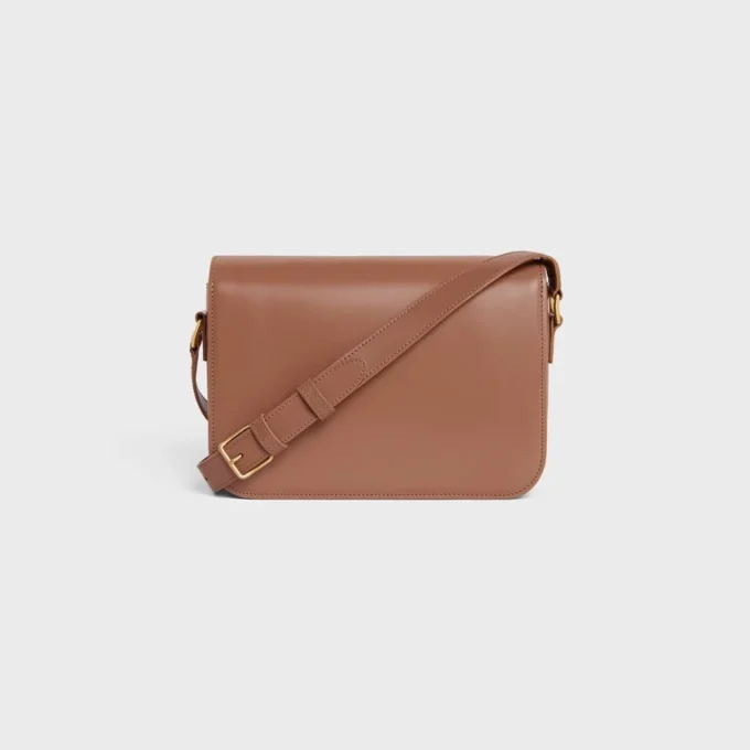 Classique Triomphe Tasche aus glänzendem Kalbsleder