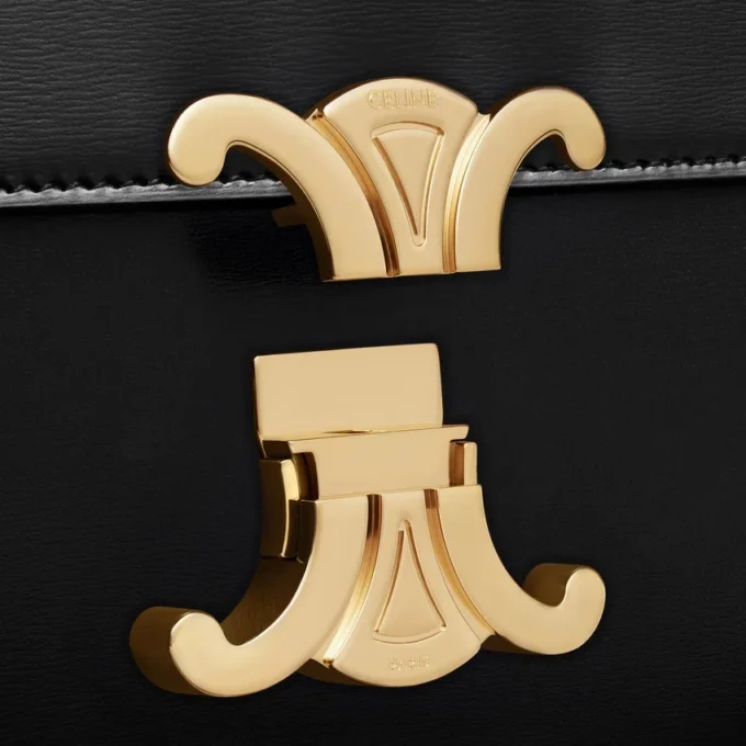 Classique Triomphe Tasche aus glänzendem Kalbsleder