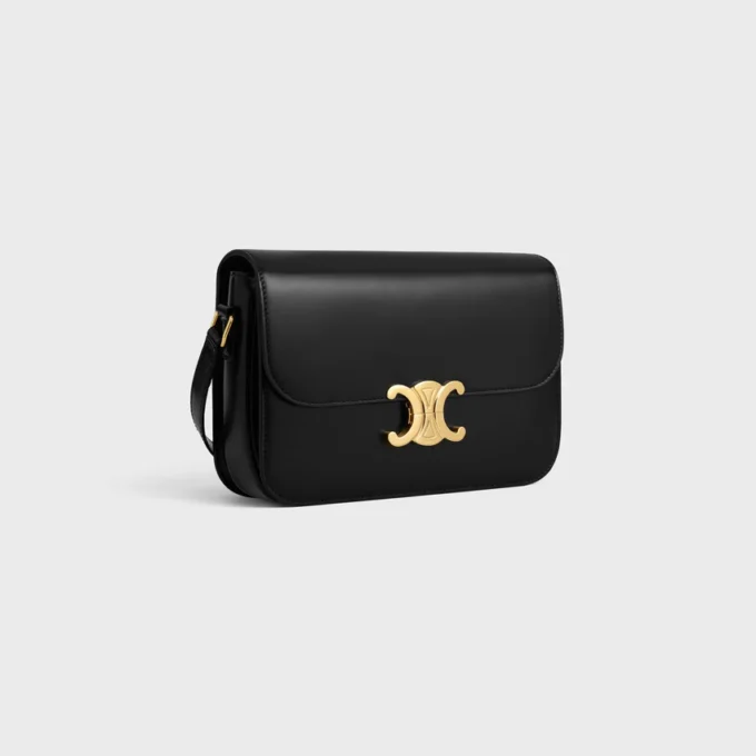 Classique Triomphe Tasche aus glänzendem Kalbsleder