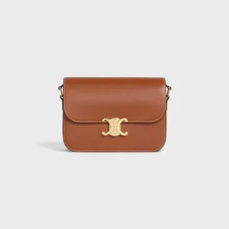 Classique Triomphe Tasche aus naturfarbenem Kalbsleder