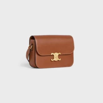 Classique Triomphe Tasche aus naturfarbenem Kalbsleder