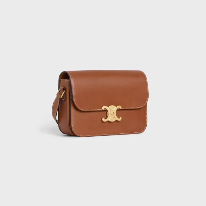 Classique Triomphe Tasche aus naturfarbenem Kalbsleder Classique Triomphe Tasche aus naturfarbenem Kalbsleder