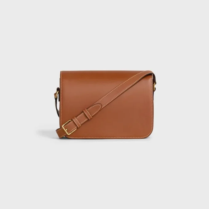 Classique Triomphe Tasche aus naturfarbenem Kalbsleder Classique Triomphe Tasche aus naturfarbenem Kalbsleder
