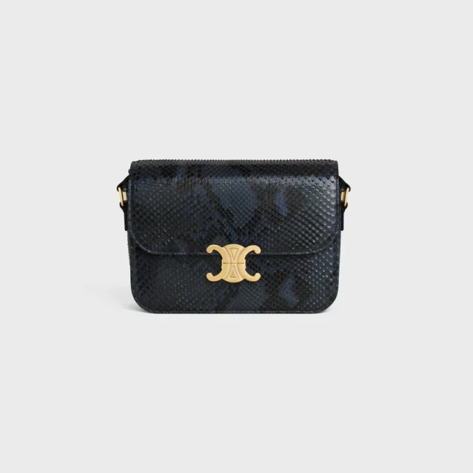 Classique Triomphe Tasche aus Pythonleder