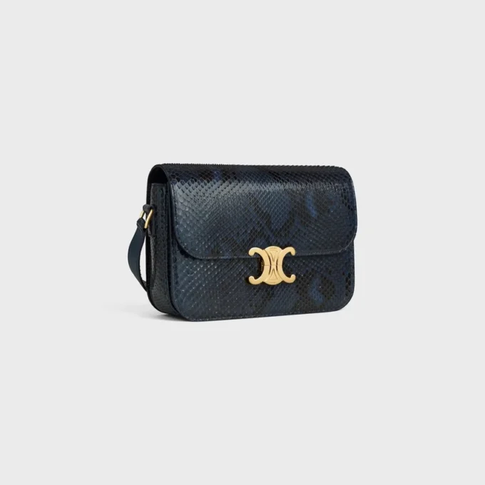 Classique Triomphe Tasche aus Pythonleder