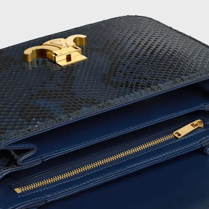 Classique Triomphe Tasche aus Pythonleder