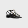 CléMence Sandalette aus glänzendem Kalbsleder CléMence Sandalette aus glänzendem Kalbsleder