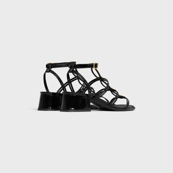 CléMence Sandalette aus glänzendem Kalbsleder CléMence Sandalette aus glänzendem Kalbsleder