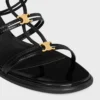 CléMence Sandalette aus glänzendem Kalbsleder CléMence Sandalette aus glänzendem Kalbsleder