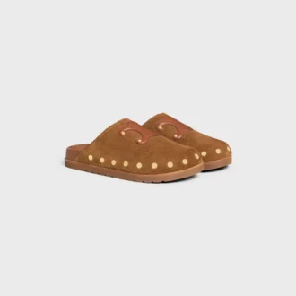 Clog Pitea aus Kalbsveloursleder